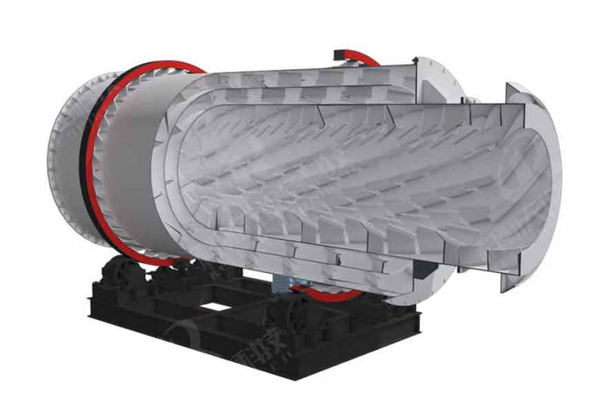 Sand drying line Sand drying line